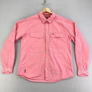 Simms Coral Button Down Shirt